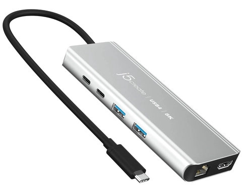 j5create JCD403-N USB4 Docking Station for Monitor, Notebook