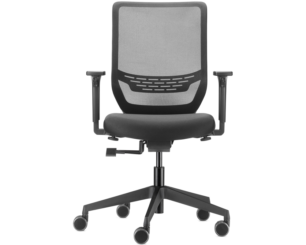 TRENDOFFICE Bürodrehstuhl TO-SYNC II 9242_AY schwarz