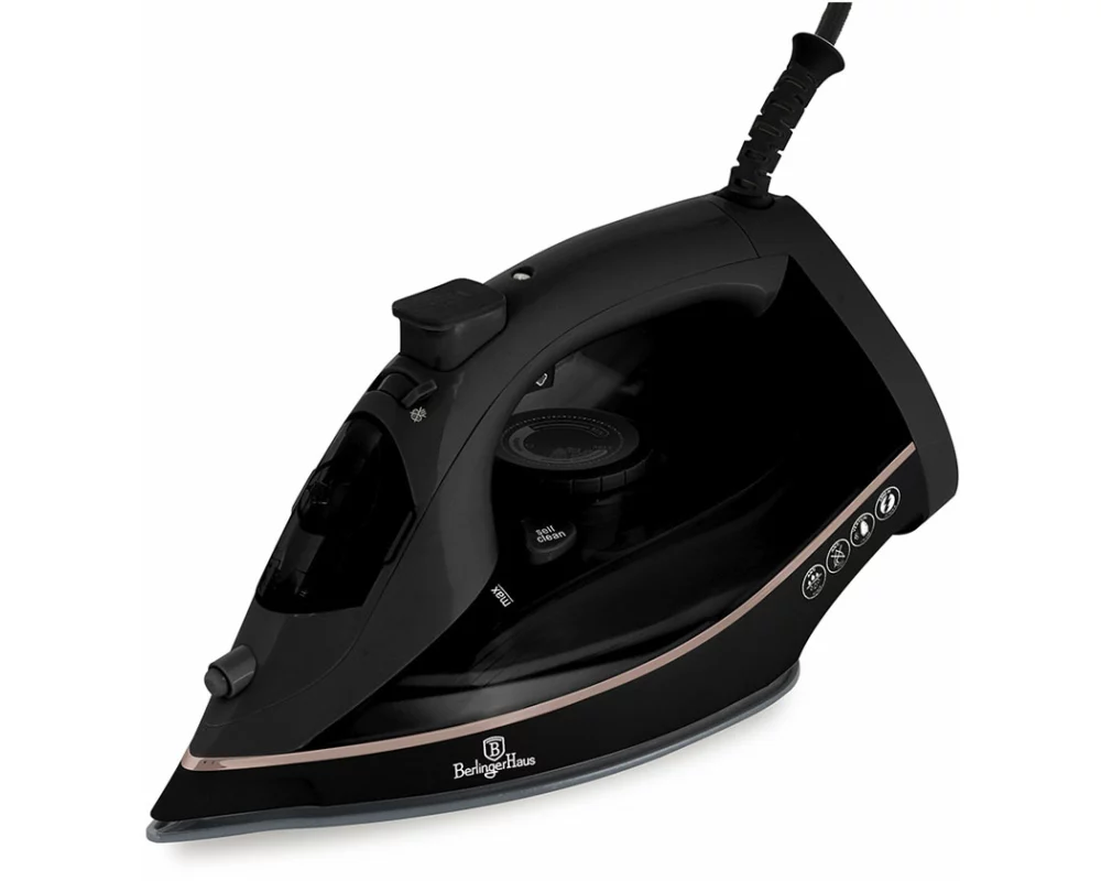 Berlinger Haus Bügeleisen 2200W Black Rose Collection