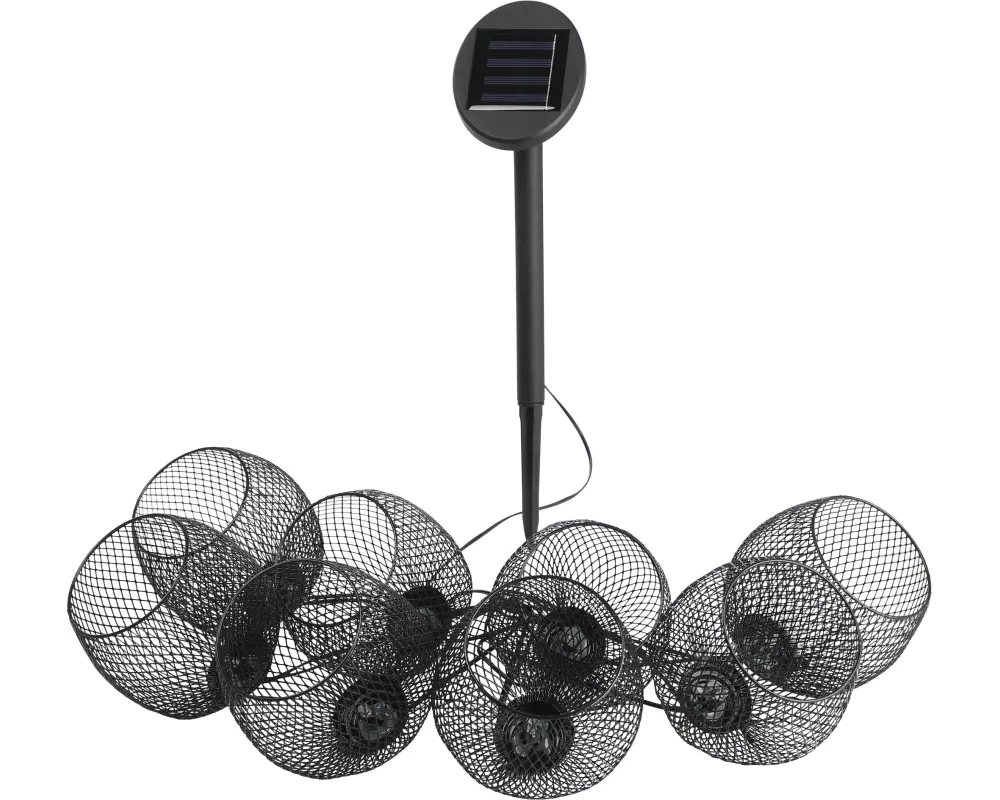 EGLO Leuchten Gartenlicht Solar LED-Lichterkette 3 m