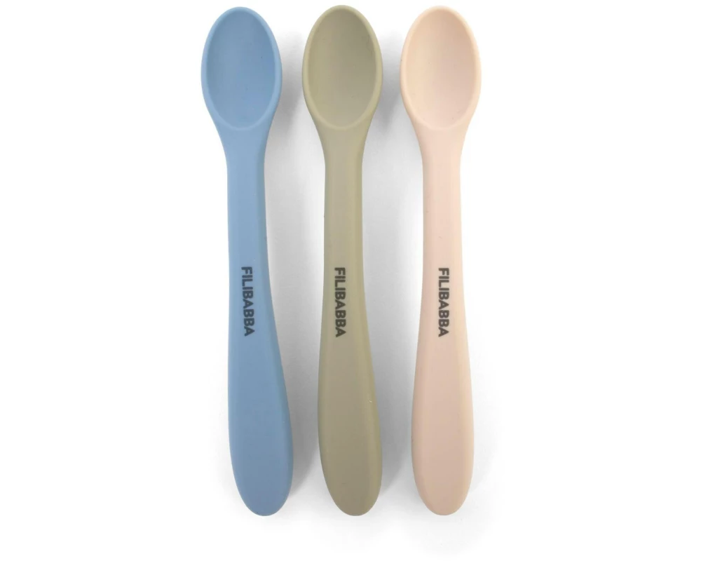 Filibabba Babylöffel Ocean Mix 3er-Pack