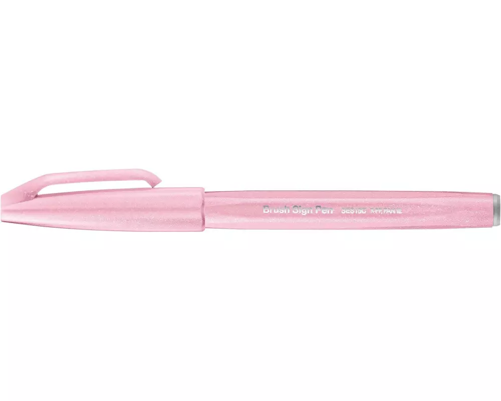 pentel Filzstift Brush Sign Pen 1 Stück, Zartrosa