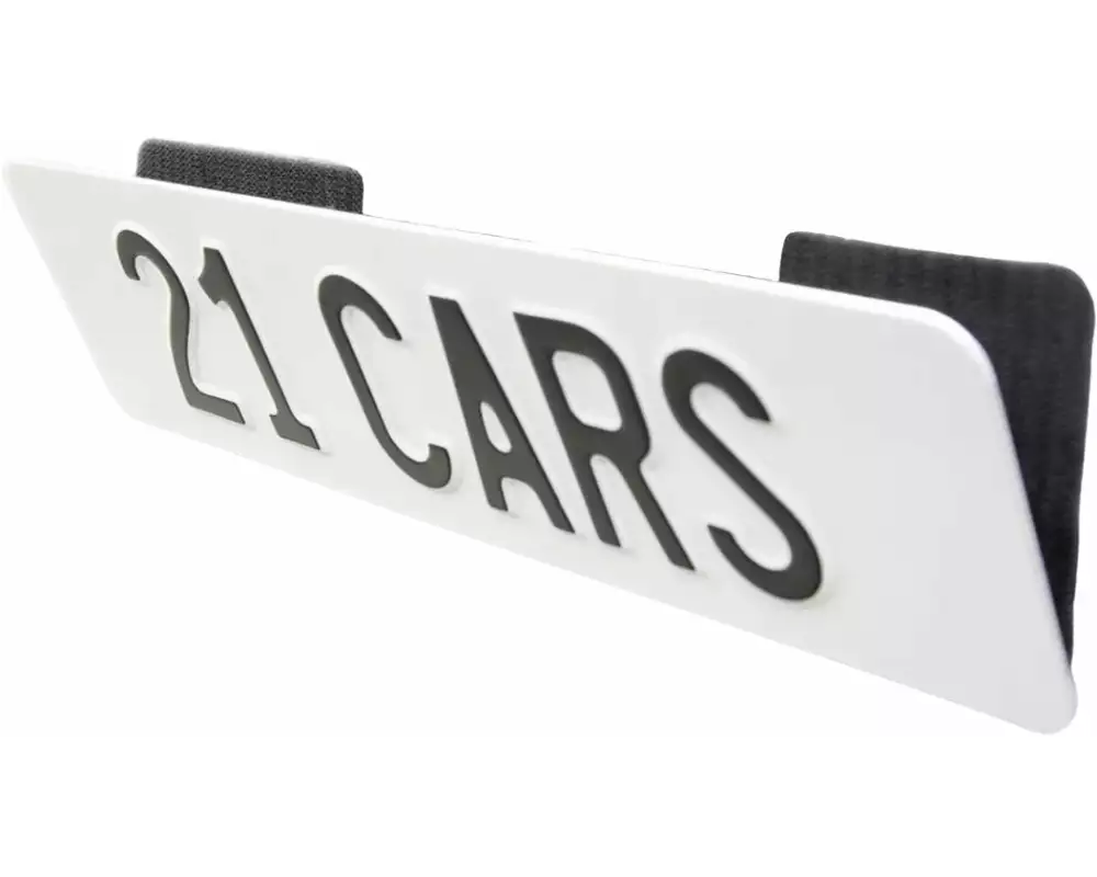 21CARS Klett Wechselschild Mini