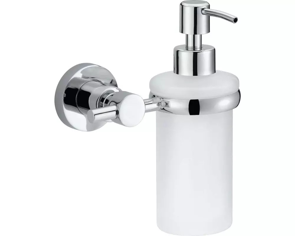 tesa Wandseifenspender Loxx 200 ml, Silber