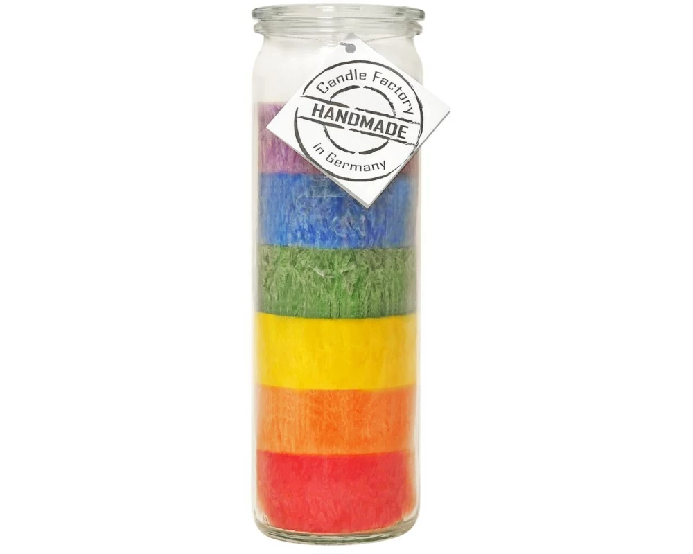 Candle Factory Duftkerze Big Jumbo Regenbogen