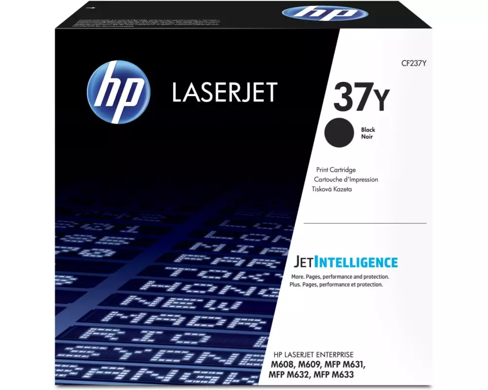 HP Toner Nr. 37Y (CF237Y) Black