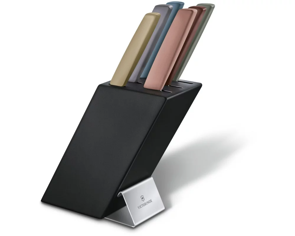 Victorinox Messerblock Swiss Modern Grau