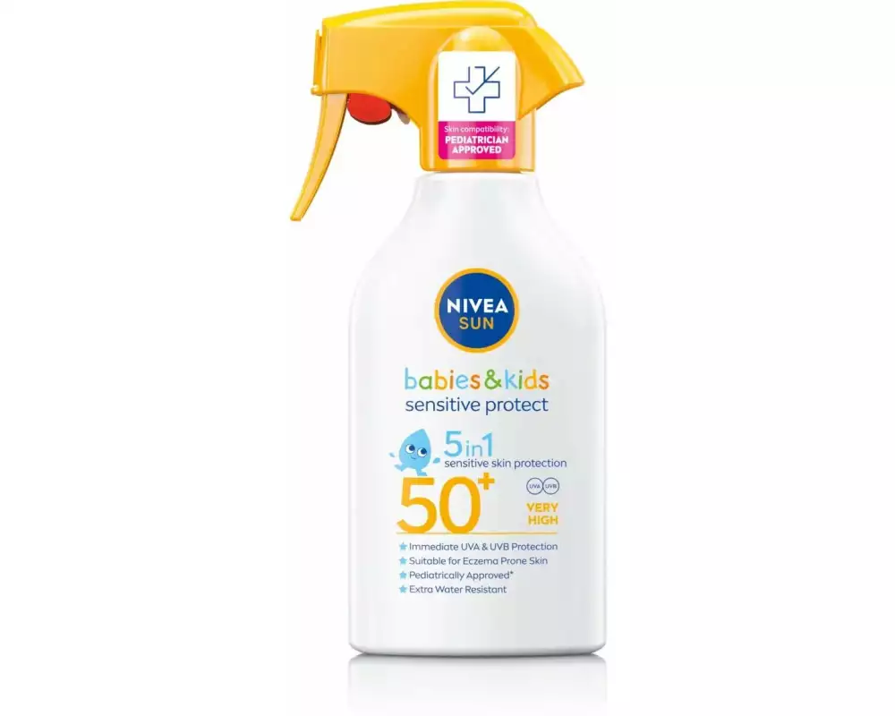 NIVEA SUN Sonnenspray Babies and Kids Sensitve LSF 50+ 250 ml