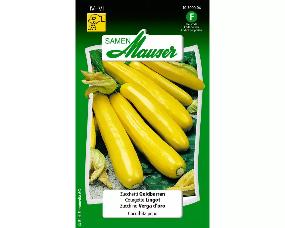 Samen Mauser Samen Zucchetti Goldbarren