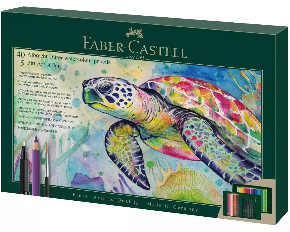 Faber-Castell Farbstifte Albrecht Dürer & Pitt Artist Pen, 46er Set