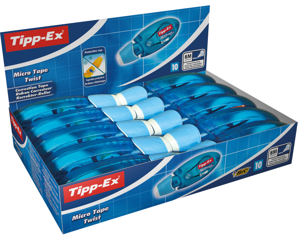 TIPP-EX Micro Tape Twist 5mmx8m 8706142 blau