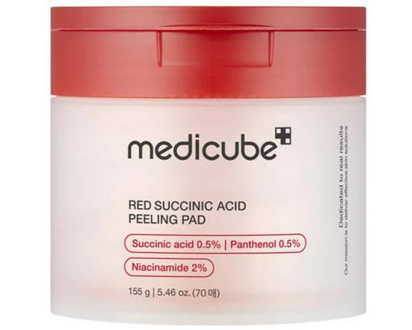 medicube Red Succinic Acid Panthenol Pads 155 ml