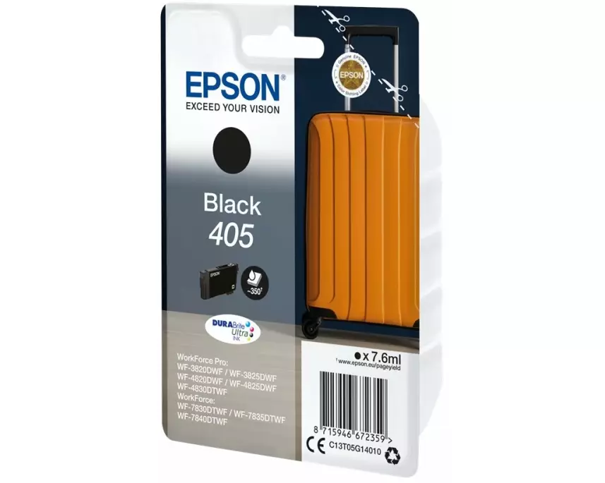 EPSON Singlepack Black 405 DURABrite Ultra Ink