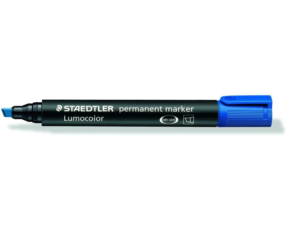 Staedtler Permanent-Marker Lumocolor 350 Blau, permanent