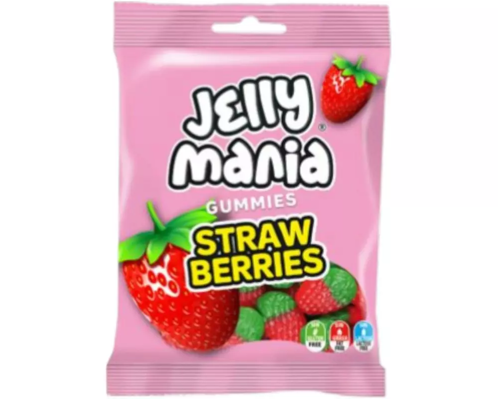 Jake Jellymania Strawberries halal 100 g