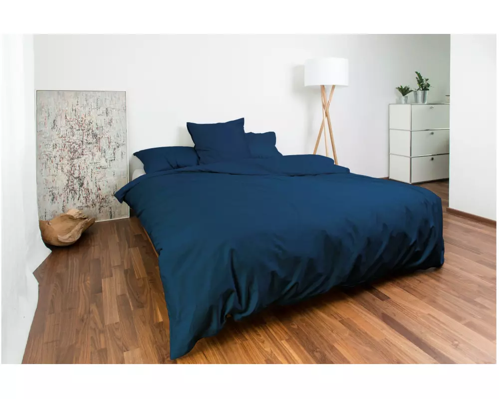Nobilium Duvetbezug Oni 240 x 240 cm, Marineblau