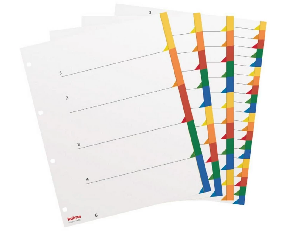 Kolma Register Strong XL A4, 12-teilig