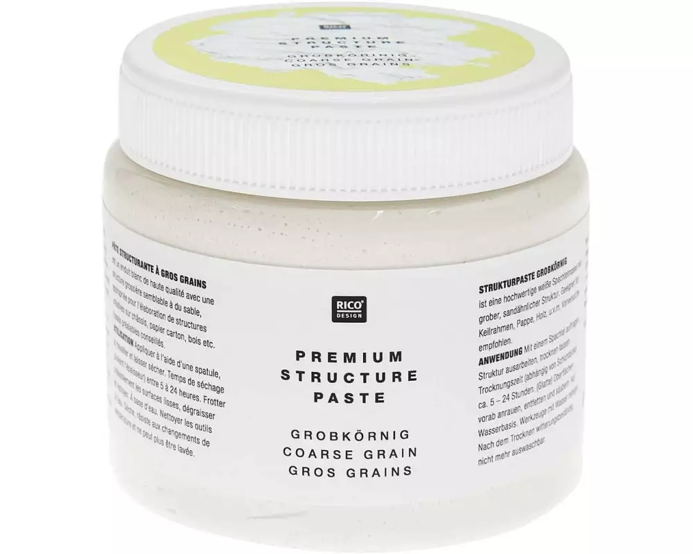 Rico Design Bastelfarbe Premium Strukturpaste 500 ml