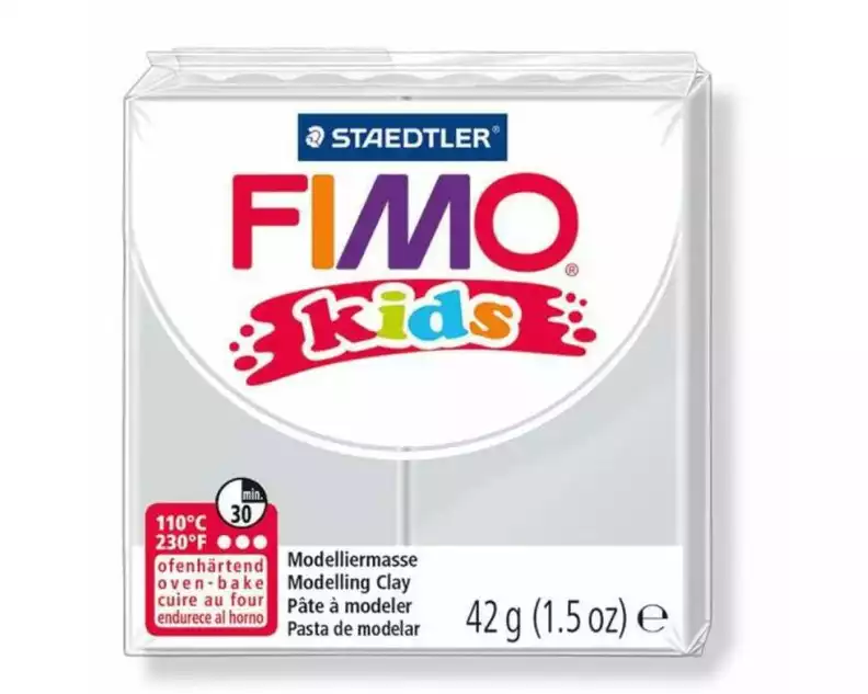 Fimo Modelliermasse Kids Hellgrau