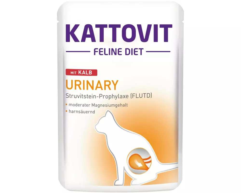 Kattovit Nassfutter Urinary Kalb, 85 g