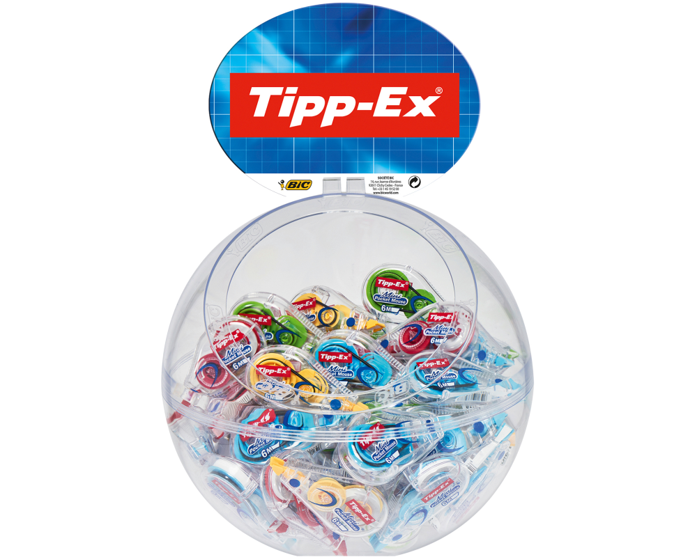 TIPP-EX Mini Pocket Mouse 5mx6mm 931860 Fashion 40 Stück