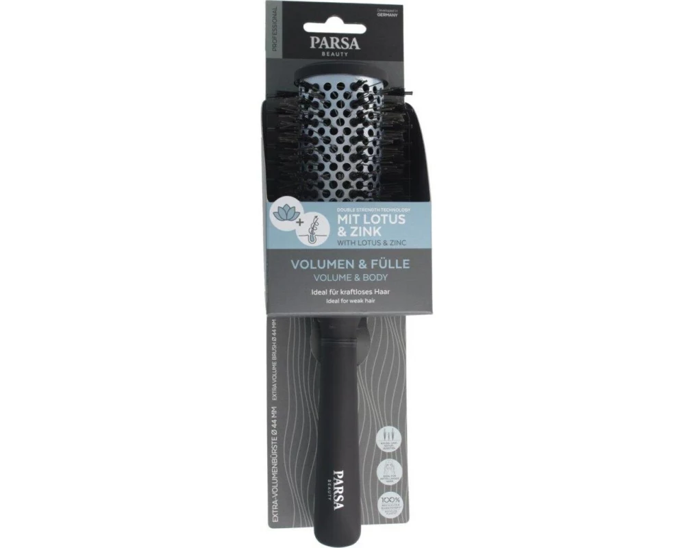 Parsa Beauty Lotus Volumen Rundföhnbürste Schwarz
