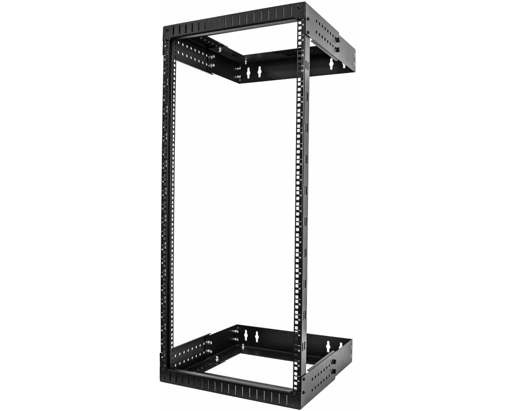 StarTech.com -24U-20-WALL-OA Rack Wandmontiertes Regal Schwarz