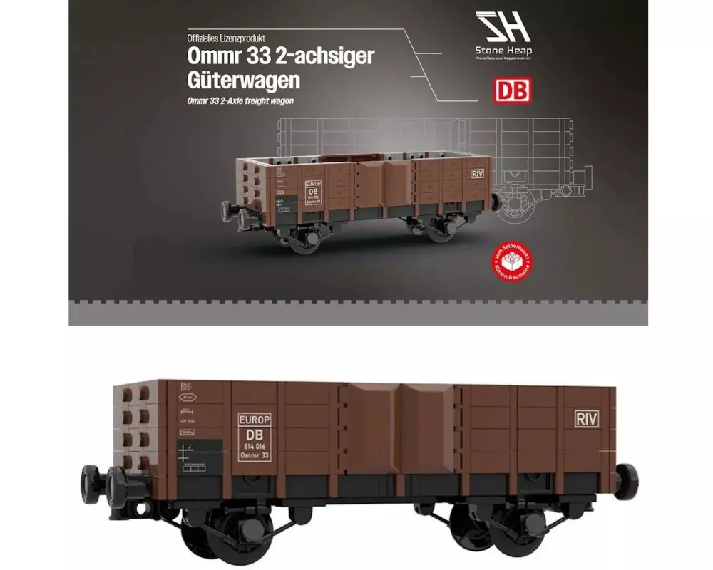Stone Heap Hochbordwagen Ommr 33