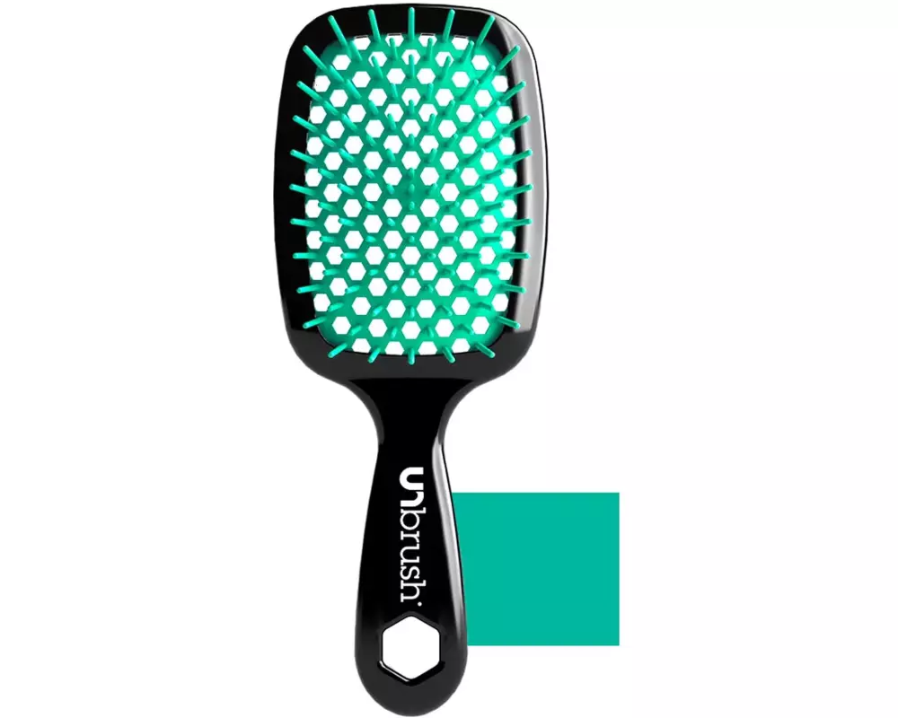 Unbrush Entwirrbürste, Griff schwarz, Lagoon