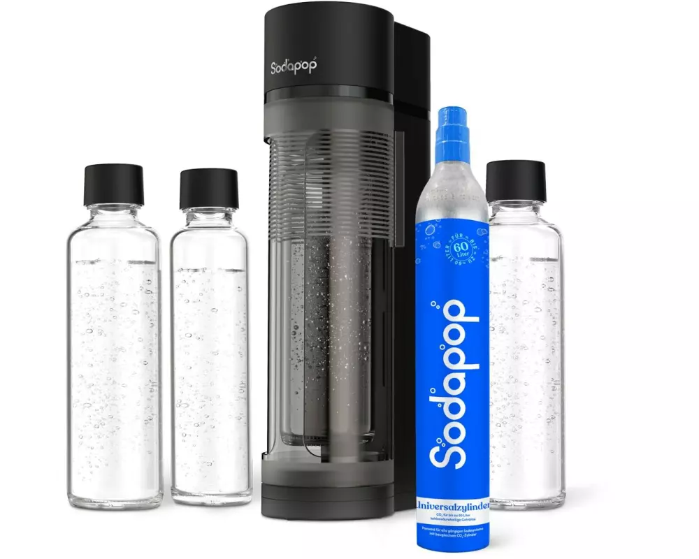 Sodapop Wassersprudler Logan Schwarz