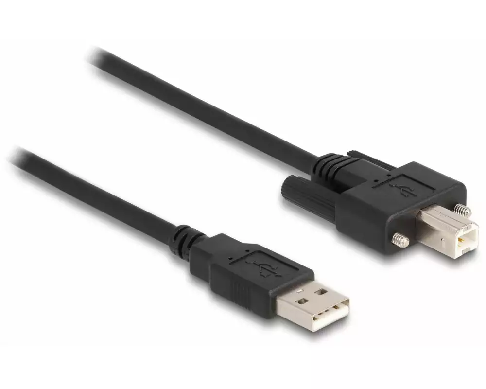 Delock USB 2.0-Kabel USB-A - USB-B 0.5 m