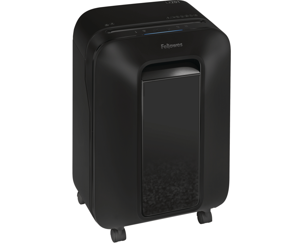 FELLOWES Aktenvernichter Powershred 5103901 LX201, schwarz, P-5, 22lt