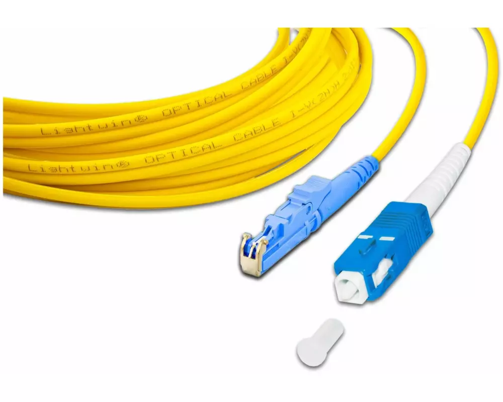 Lightwin LWL-Patchkabel Singlemode, LSH – SC, OS2, Simplex, 1 m