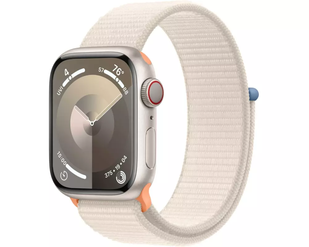 Apple Watch Series 9 41 mm LTE Alu Polarstern Loop