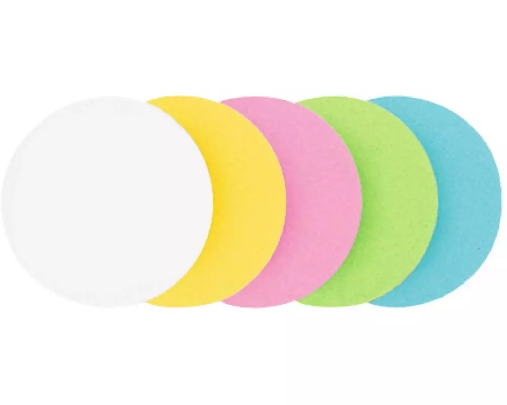 Legamaster Moderationskarten Kreis Ø 14 cm Sortiert, 500 Stück