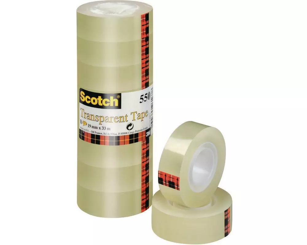 Scotch Klebeband 19 mm x 33 m, Transparent