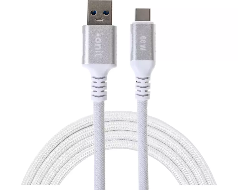 onit USB 3.1-Kabel USB-A - USB-C 2 m, Weiss