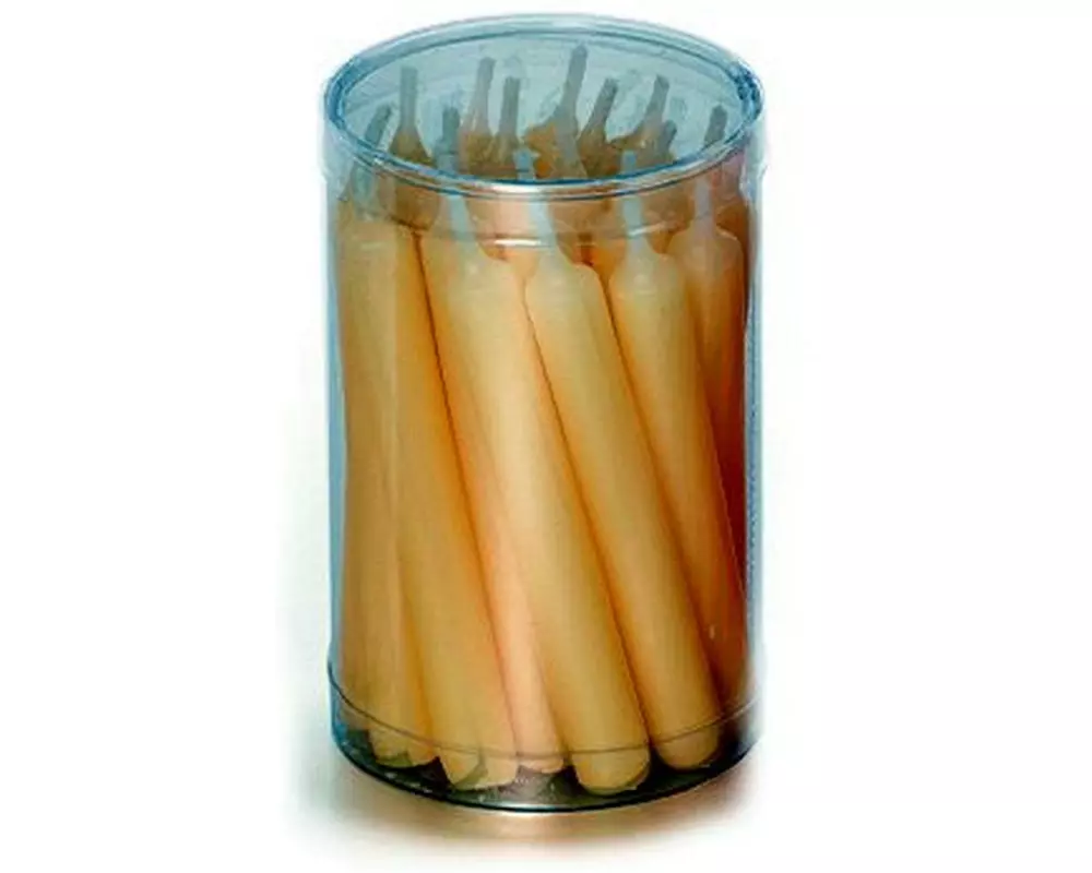 balthasar Baumkerze 20 Stück, Beige