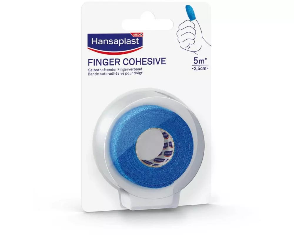 Hansaplast Selbsthaftender Fingerverband 2.5 cm x 5 m