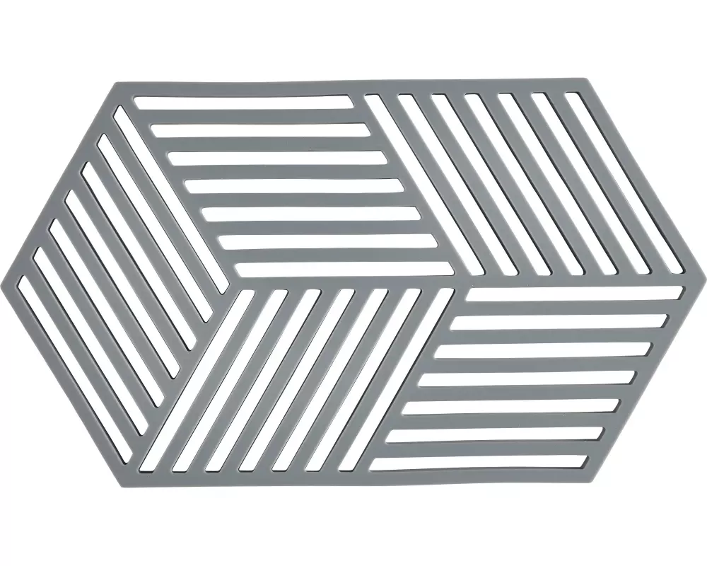 Zone Denmark Topfuntersetzer Hexagon Dunkelgrau