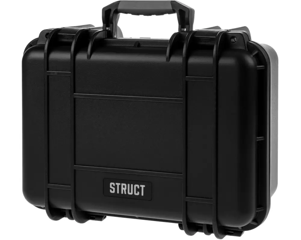 STRUCT Schutzkoffer mit Schaumstoffeinlage, 11.6 l, Schwarz