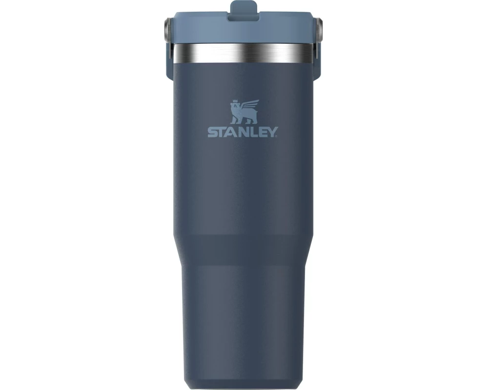 Stanley 1913 Thermobecher IceFlow Flip Straw Tumbler 890 ml, Marineblau
