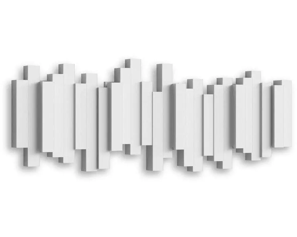 Umbra Wandgarderobe Sticks Weiss