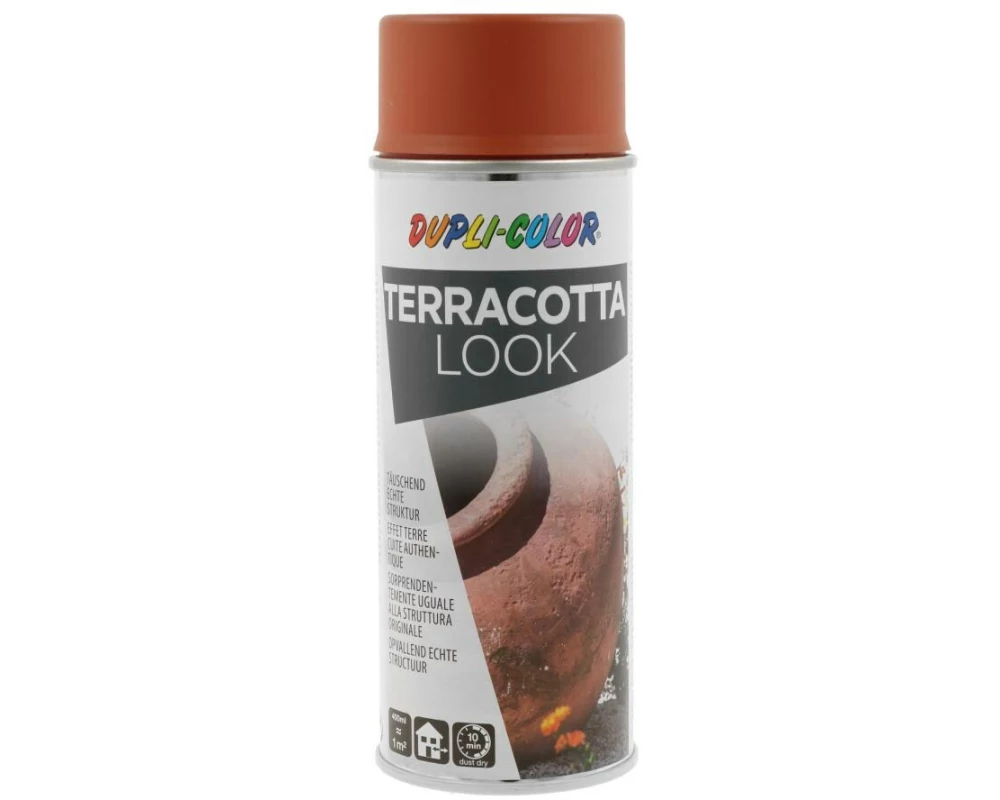 DUPLI-COLOR Effektfarbe Terracotta Look Manganbraun 400 ml
