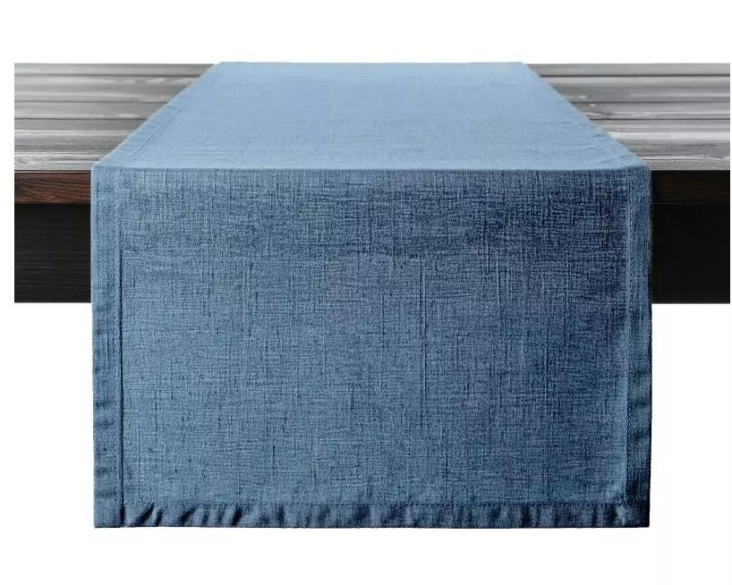 PROFLAX Tischläufer Leinen 50 x 150 cm, Blau