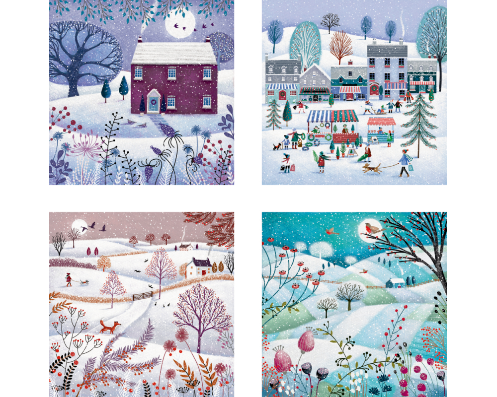 COPPENRATH Mini Adventskalender 72573 Winterlandschaften