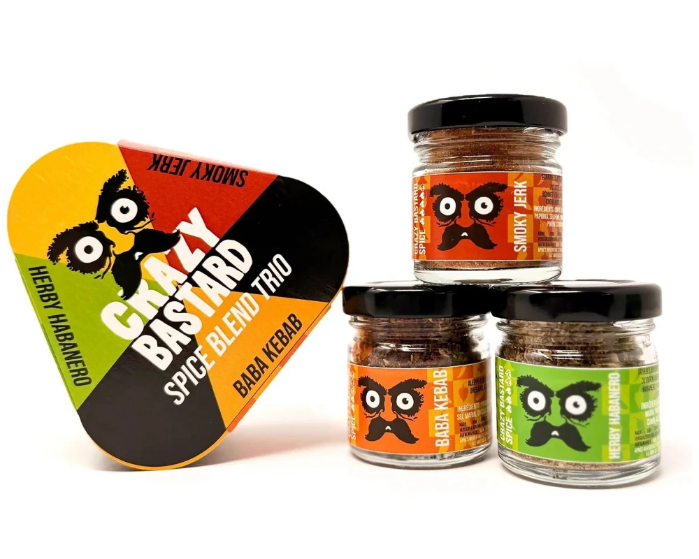 Crazy Bastard Sauce Spice Blend Trio 30 ml