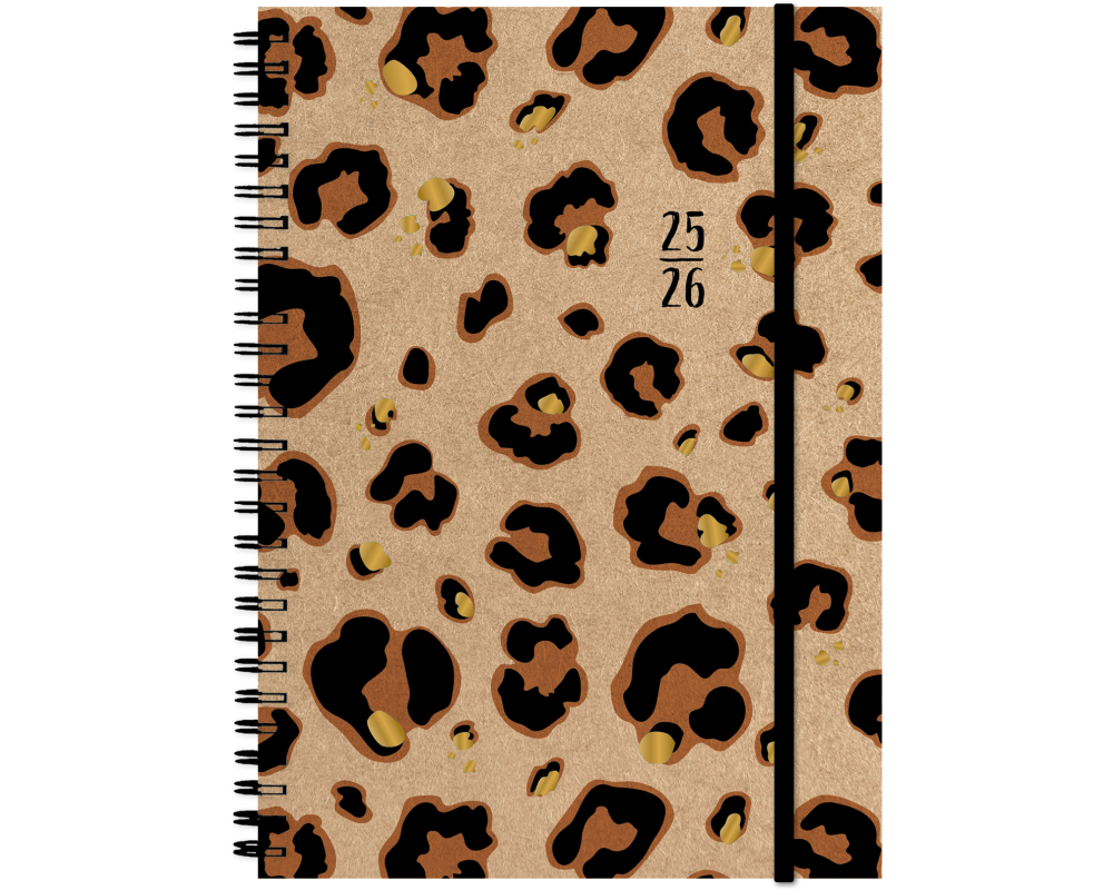 SIMPLEX Schüleragenda Kraftpap. 25/26 500412.26 1W/2S 17M Leo ML 14.8x21cm