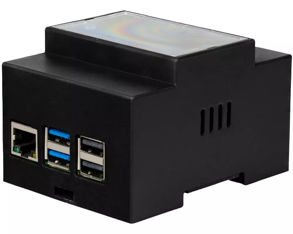 jOY-iT Raspberry Pi 5 DIN-Hutschienengehäuse