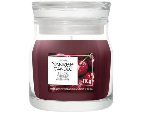 Yankee Candle Signature Duftkerze Black Cherry Signature Small Jar